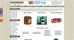 Desktop Screenshot of mancavecollection.com